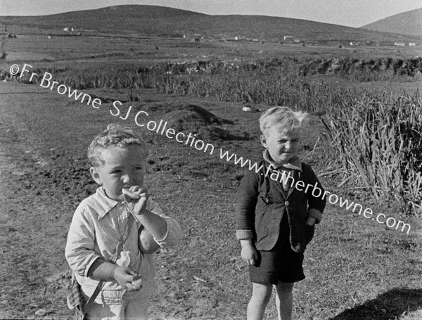 RURAL SCENE WITH CHILDREN